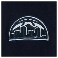 Women's Pro Standard Navy Denver Nuggets 2024/25 City Edition Cropped Pullover Hoodie