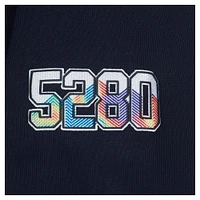 Women's Pro Standard Navy Denver Nuggets 2024/25 City Edition Cropped Pullover Hoodie