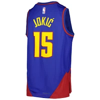 Youth Jordan Brand Nikola Jokic Blue Denver Nuggets Swingman Jersey - Statement Edition