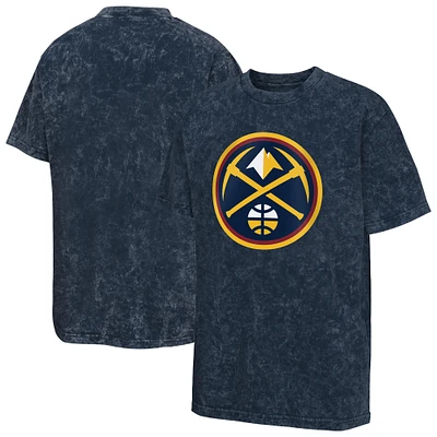 Youth  Navy Denver Nuggets Rugged Defense T-Shirt