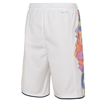 Youth Nike  White Denver Nuggets 2024/25 City Edition Swingman Performance Shorts