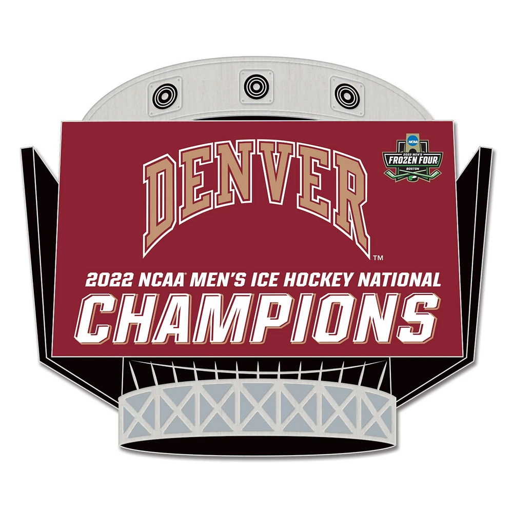 WinCraft Denver Pioneers 2022 NCAA Men's Ice Hockey National Champions Collector Pin