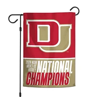 WinCraft  Denver Pioneers 2024 NCAA Men's Ice Hockey National Champions 12" x 18" Two-Sided Garden Flag