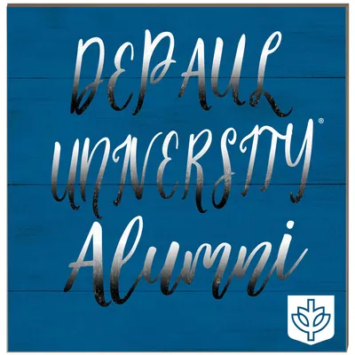 DePaul Blue Demons 10'' x 10'' Alumni Plaque