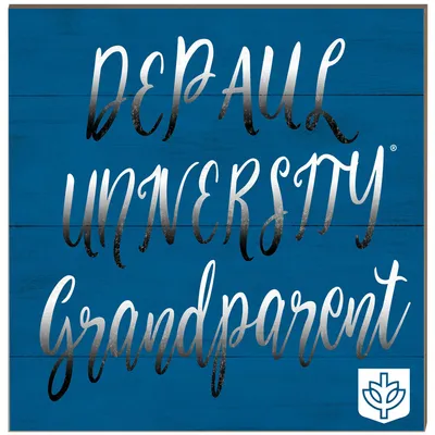 DePaul Blue Demons 10'' x 10'' Grandparent Plaque