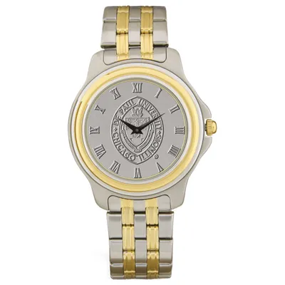 DePaul Blue Demons Two-Tone Wristwatch - Silver/Gold