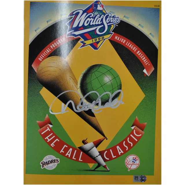 Derek Jeter Autographed 2000 World Series Program