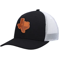 Casquette Snapback Local Crowns en cuir noir Texas State Applique pour homme