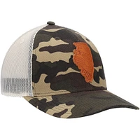 Men's Local Crowns Camo Illinois Icon Woodland State Patch Trucker Snapback Hat