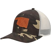 Casquette Snapback Local Crowns Camo Oklahoma Icon Woodland State Patch pour homme