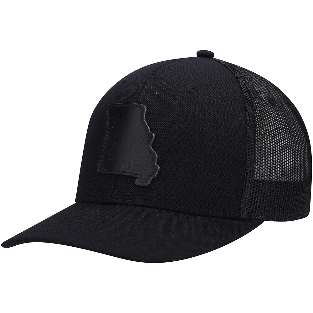 Casquette Snapback Local Crowns Missouri Blackout State Patch pour homme