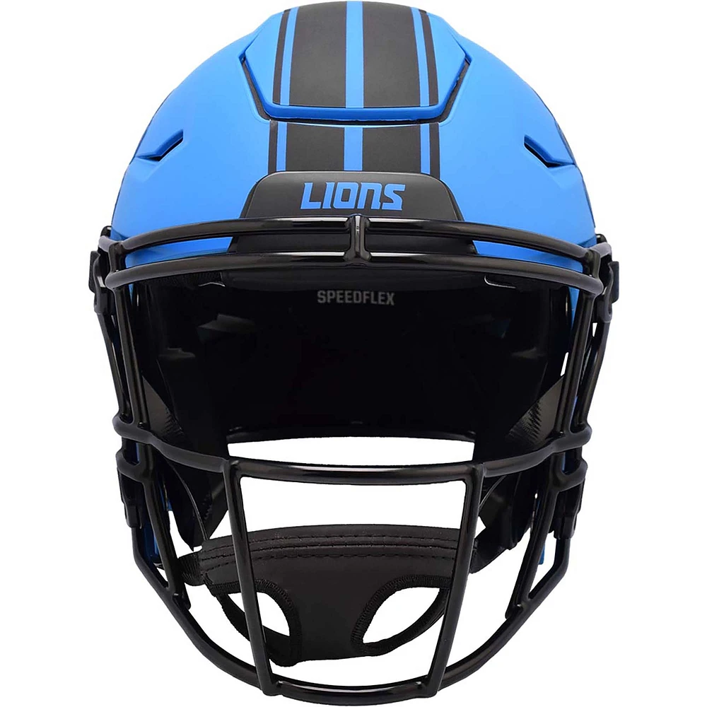  Detroit Lions Riddell Rave Speed Flex Authentic Helmet