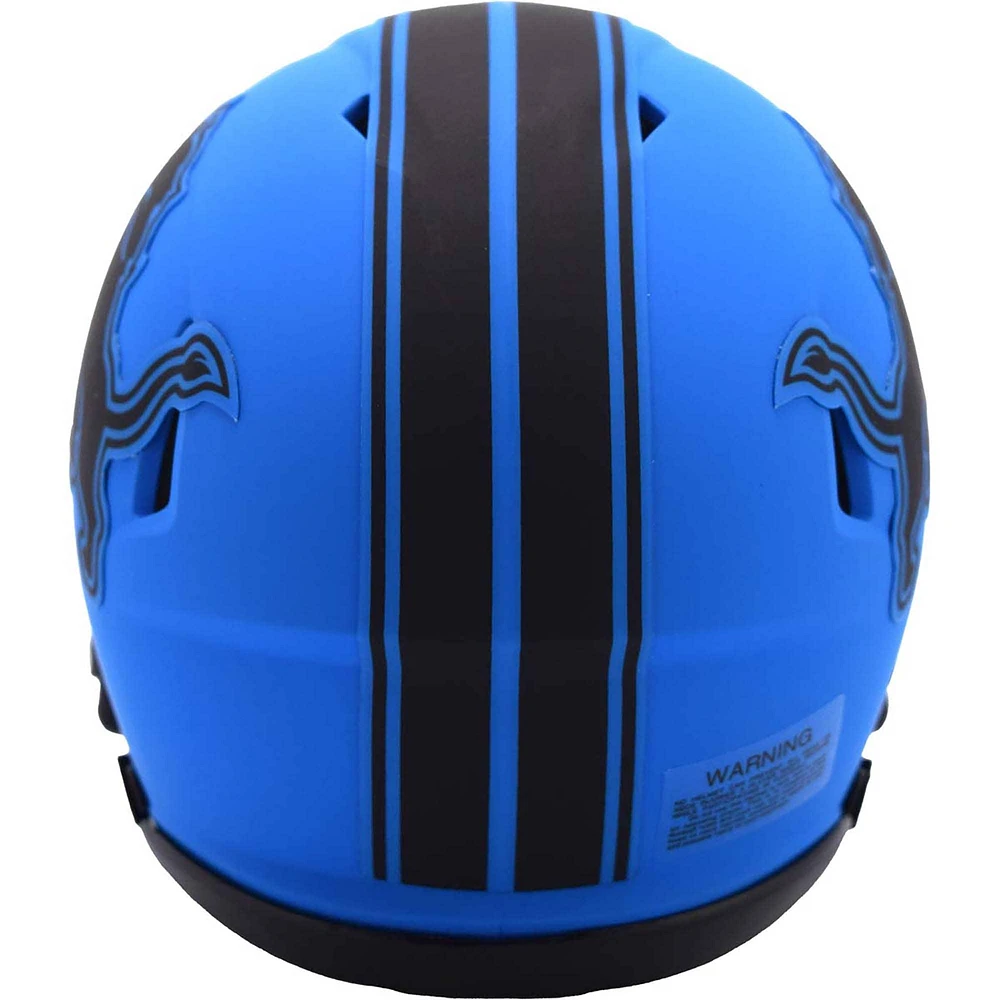  Detroit Lions Riddell Rave Speed Mini Helmet