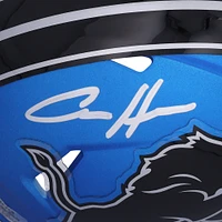 Aidan Hutchinson Detroit Lions Autographed Riddell 2024 Alternate Speed Mini Helmet