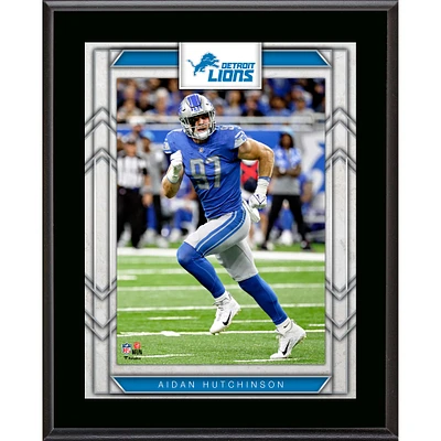 Aidan Hutchinson Detroit Lions Framed 10.5" x 13" Sublimated Player Plaque
