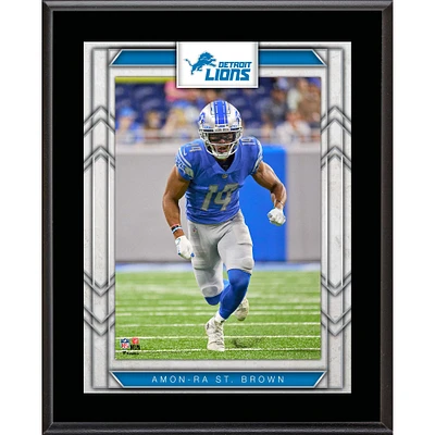 Amon-Ra St. Brown Detroit Lions 10.5" x 13" Sublimated Player Plaque