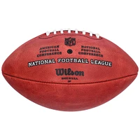 Ballon de football professionnel Wilson Duke dédicacé par Barry Sanders des Detroit Lions