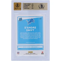 Carte de recrue authentifiée 9,5/10 de Beckett Fanatics 2020 autographiée par D'Andre Swift Detroit Lions - Sous-catégories 9,5, 9,5, 10, 9,5