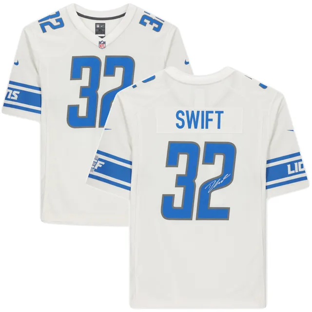 Aidan Hutchinson Detroit Lions Autographed White Nike Limited Jersey