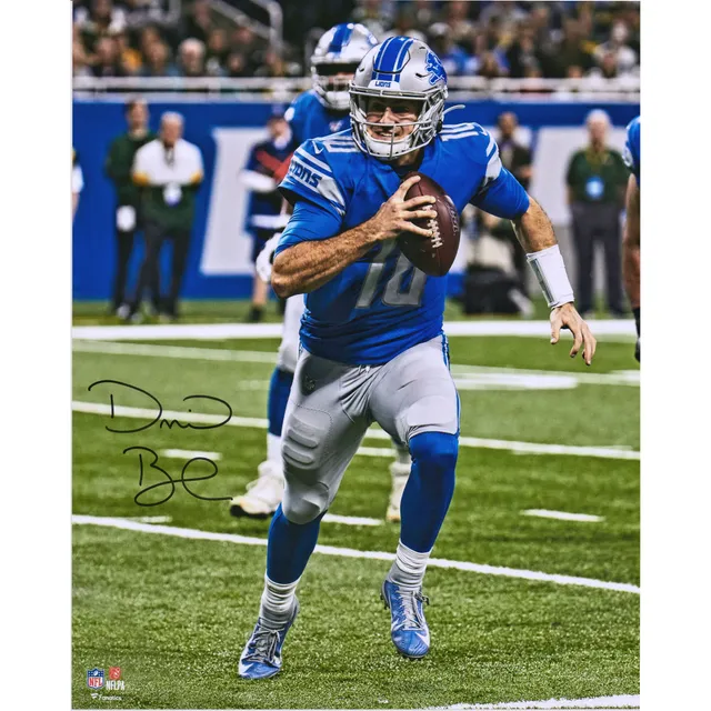 Barry Sanders Detroit Lions Autographed Fanatics Authentic Deluxe