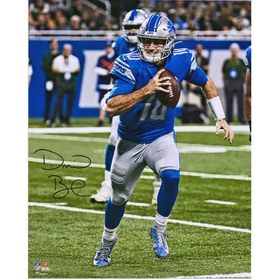 Barry Sanders Detroit Lions Fanatics Authentic Unsigned Blue Jersey Running  Photograph