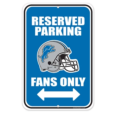 Detroit Lions 10" x 15" Parking - Sign