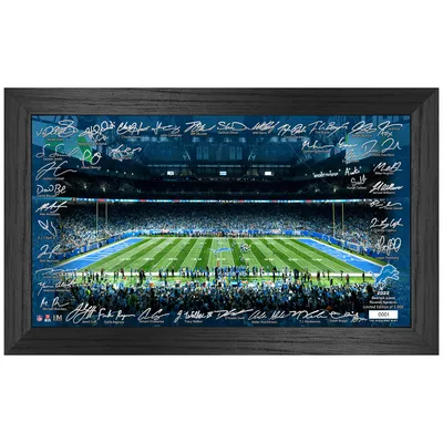 Detroit Lions Highland Mint 13 x 16 Stadium Silver Coin Photo Mint