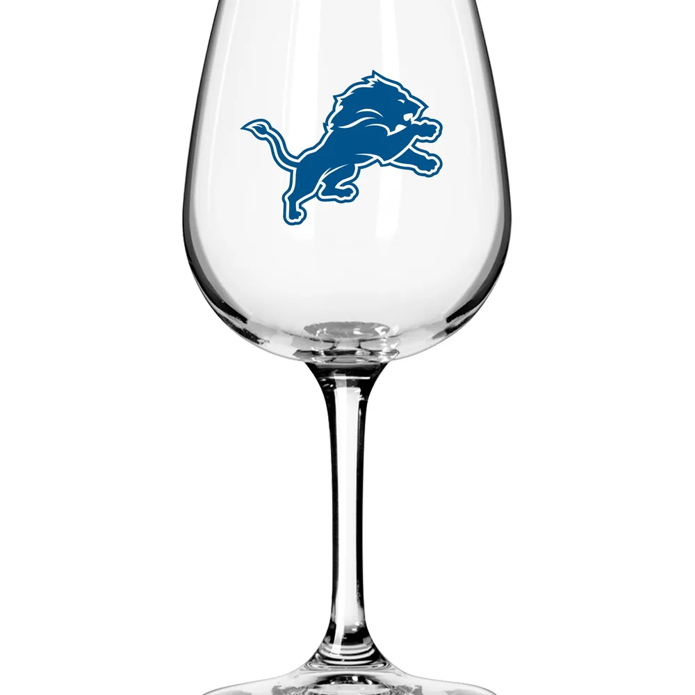 Lids Detroit Lions 12oz. Game Day Stemmed Wine Glass