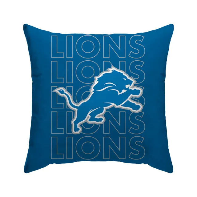 Lids Detroit Lions 16'' x 16'' Side Arrow Poly Span Decor Pillows