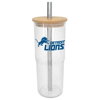 Detroit Lions 24oz. Glass Tumbler