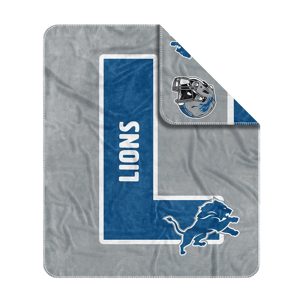 Detroit Lions 50” x 60” Dream Weave Throw Blanket