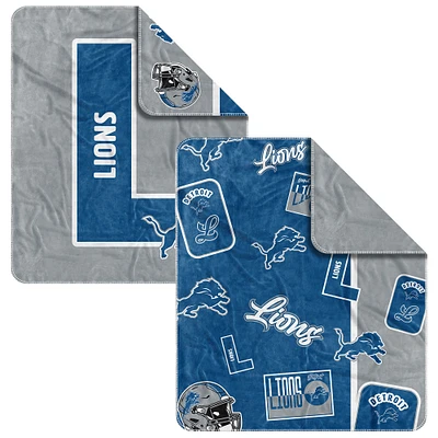 Detroit Lions 50” x 60” Dream Weave Throw Blanket