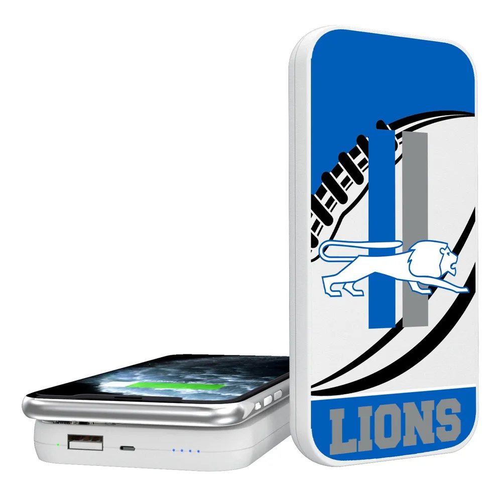 Lids Detroit Lions Personalized Football Design 5000 mAh Wireless