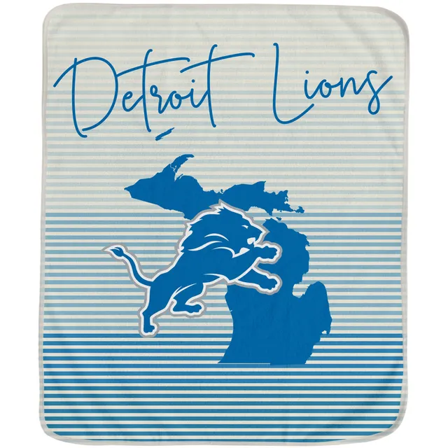 Pegasus Sports Detroit Lions 60'' x 70'' Echo Wordmark Blanket