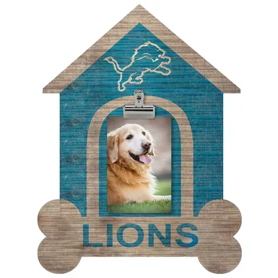 Detroit Lions Dog Bone House Clip Frame