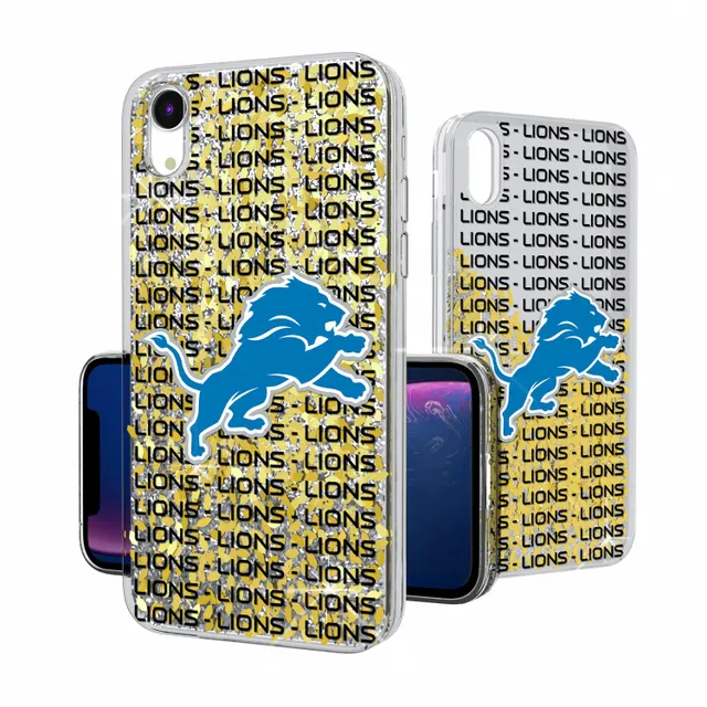 Detroit Lions iPhone Rugged Case with Text Design