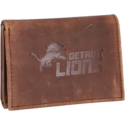 Detroit Lions Leather Team Tri-Fold Wallet
