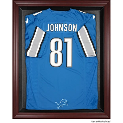 Detroit Lions Mahogany Framed Jersey Display Case