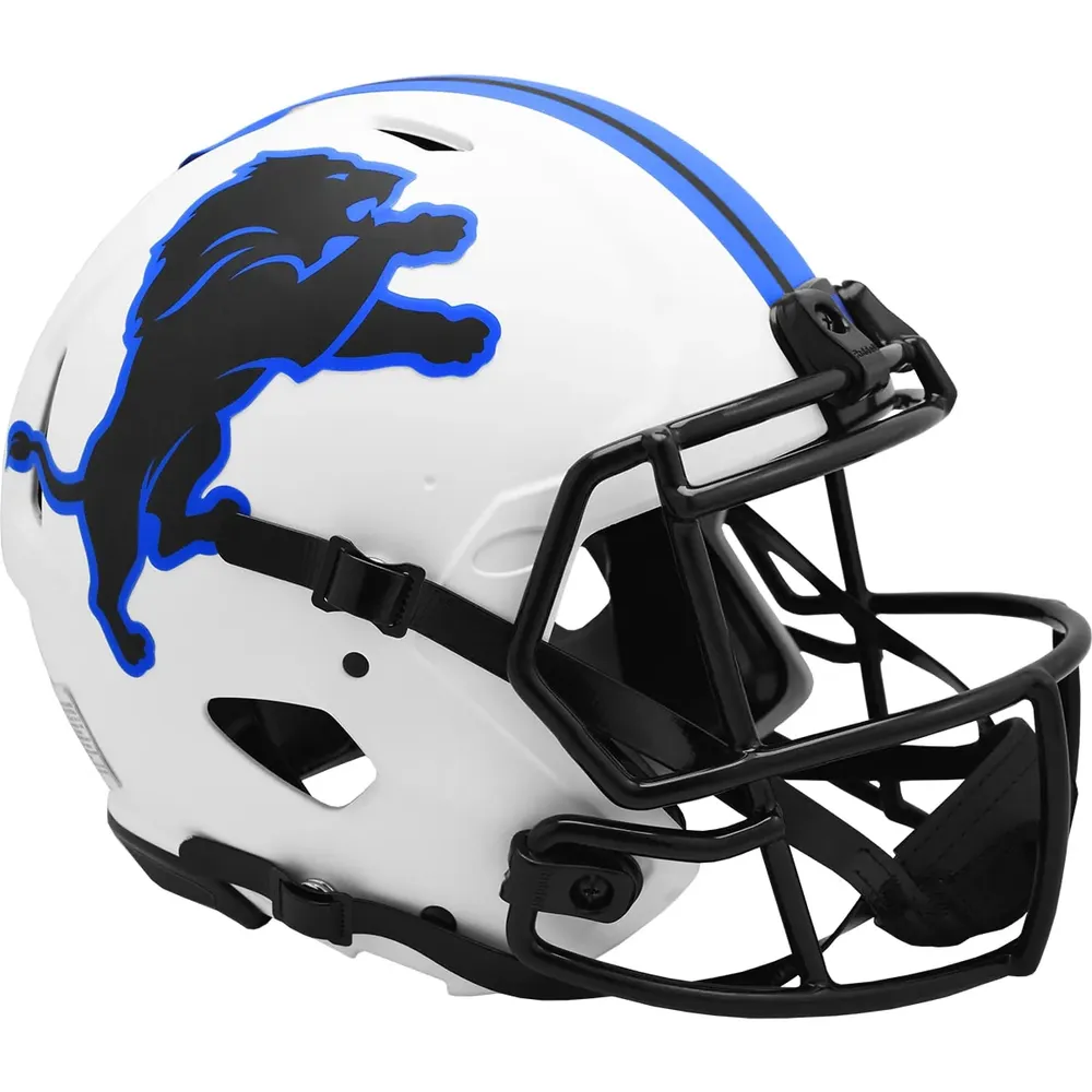 Detroit Lions Unsigned Riddell FLASH Alternate Revolution Speed Authentic  Football Helmet