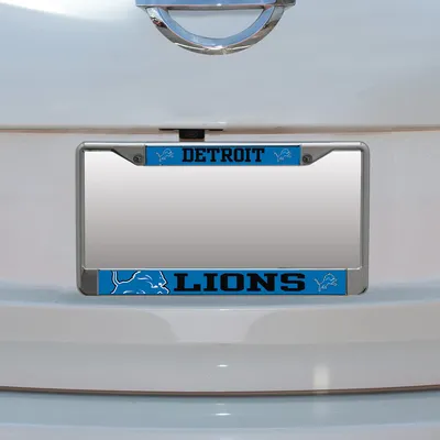 Detroit Lions Small Over Large Mega License Plate Frame