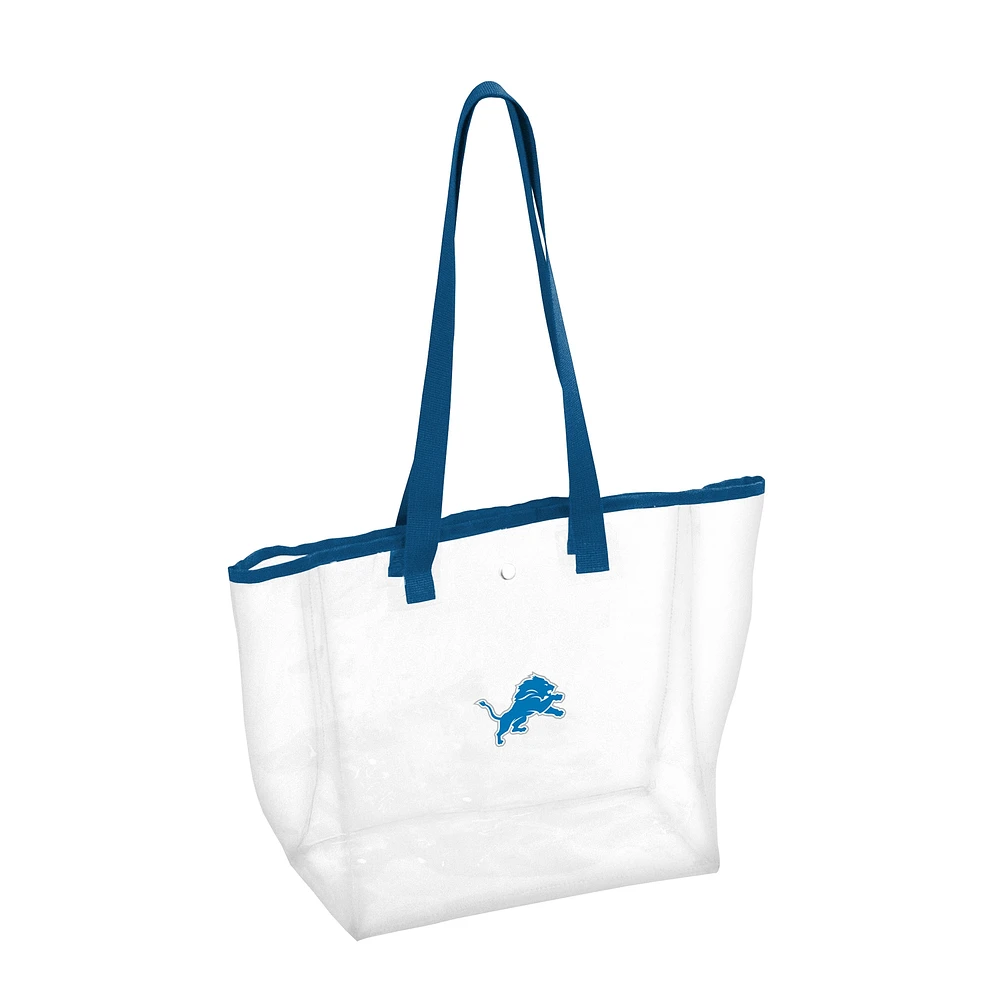 Detroit Lions Stadium Clear Tote Bag