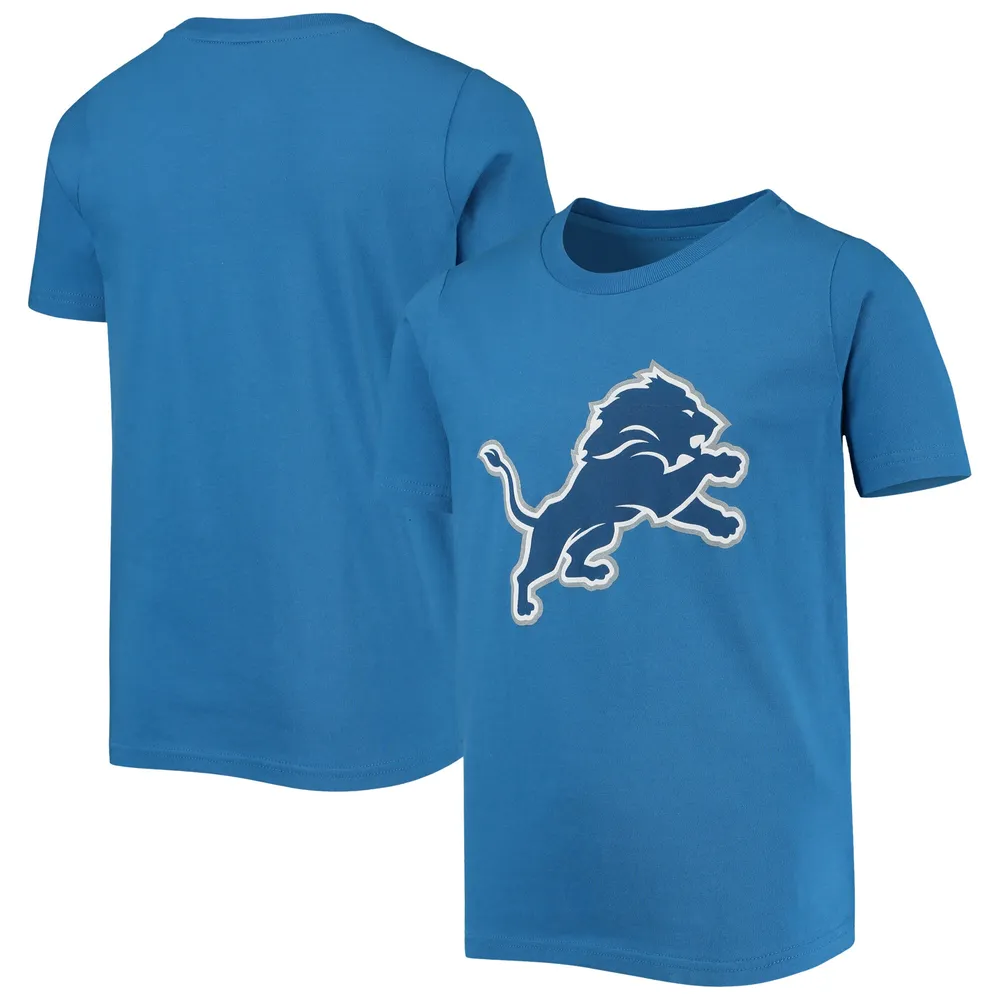 Lids Detroit Lions Youth Team Logo T-Shirt - Blue