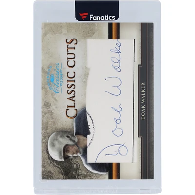 Carte autographiée #CUT-DW #13/25 de Doak Walker Detroit Lions 2008 Donruss Classics Cut