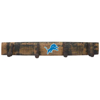 Detroit Lions Imperial 5'' x 35'' Oak Barrel Coat Rack