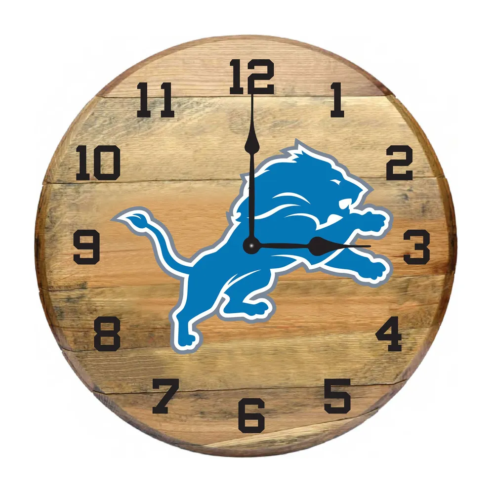 Detroit Lions NFL Football Wall Clock