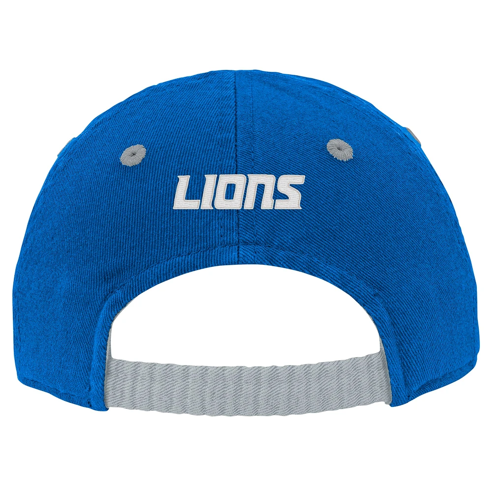 Infant Blue Detroit Lions Team Slouch Flex Hat