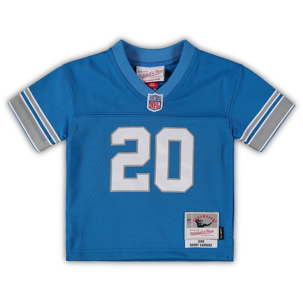 Mitchell & Ness Infant Mitchell & Ness Barry Sanders Blue Detroit Lions  1996 Retired Legacy Jersey