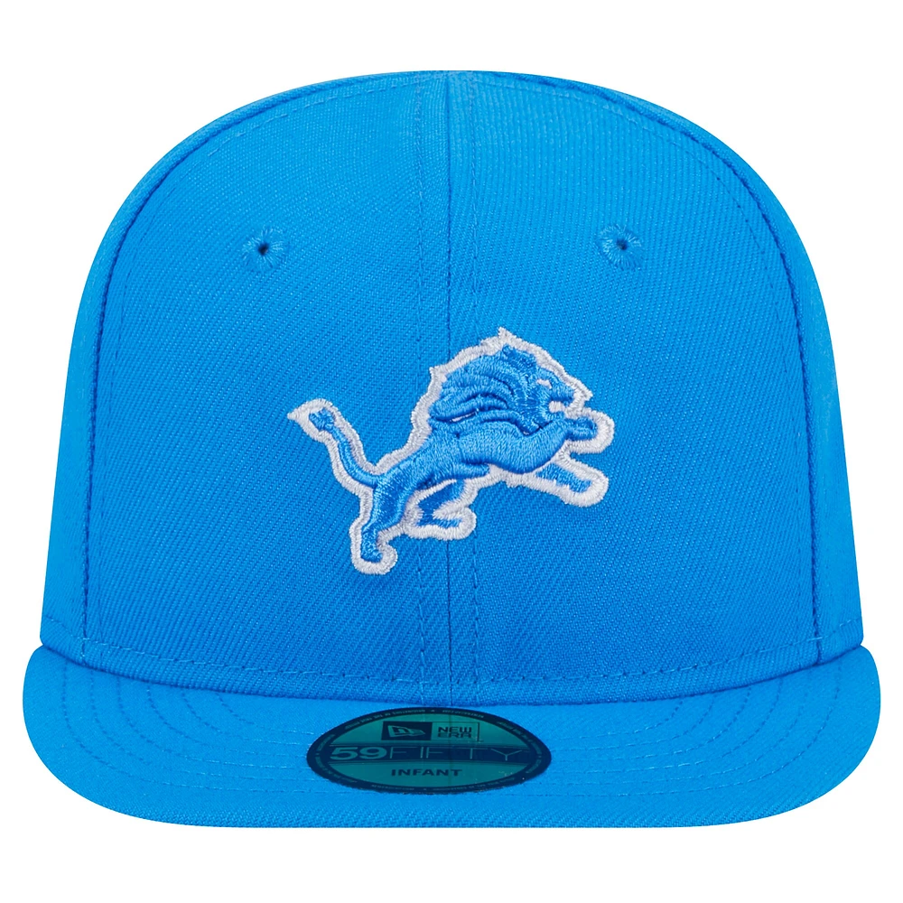 Casquette ajustée My 1st 59FIFTY pour bébé New Era Detroit Lions bleu