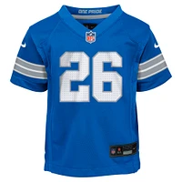 Infant Nike Jahmyr Gibbs Blue Detroit Lions Team Player Game Jersey