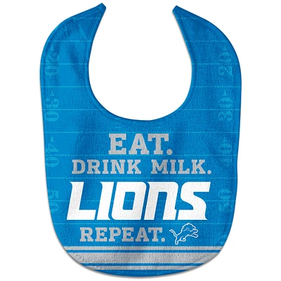 Bébé WinCraft Detroit Lions Eat. Boire. Répéter. Dossard All-Pro